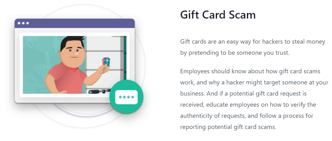 gift card scam